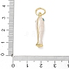 Brass Enamel Pendants KK-CBA6980-11G-A-3