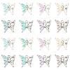 16Pcs 8 Styles Alloy Enamel Pendants FIND-YW0011-64-2