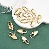 SHEGRACE Brass Lobster Claw Clasps XGRQ2O739-271G-4
