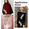 Polyester Embroidery Lace Cloth Patches AJEW-WH20070-069A-5