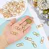36Pcs Alloy Swivel Clasps PURS-CN0001-12P-3