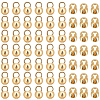 80Pcs Brass Bead Tips KK-BBC0023-37-1