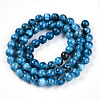 Natural Persian Jade Beads Strands G-A255-A02-01F-2