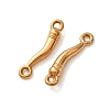 304 Stainless Steel Connector Charms STAS-N124-62G-2