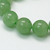 Natural Green Aventurine Beads Strands X-G-G099-14mm-17-2