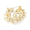 Alloy Rhinestone Lapel Pin Brooches RB-CBA1388-02G-2