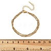 304 Stainless Steel Multi-strand Bracelets LS-BJEW-Q051-02G-B-3