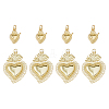 Rack Plating Brass Pendants KK-HS0001-78-7