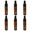 6Pcs Rubber Dropper Bottles MRMJ-DJ0001-40-1