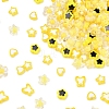 200Pcs 6 Styles Transparent & Opaque Acrylic Beads TACR-FS0001-54G-2