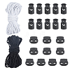 20Pcs Plasti Cord Locks FIND-DC0005-83-1