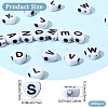 1000Pcs Opaque Acrylic Beads SACR-SP0001-46-2