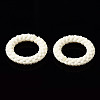 Spray Painted CCB Plastic Linking Rings CCB-Q091-010F-3