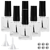 Transparent Glass & Plastic Nail Polish Empty Bottle AJEW-XCP0003-42-1
