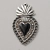 Alloy Enamel Pendants ENAM-WH0061-48B-02AS-1
