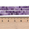 Natural Amethyst Beads Strands G-L625-A01-3x2mm-02-5