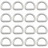 304 Stainless Steel D Rings STAS-CP0001-05A-1