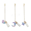 Resin Heart/Moon/Star Cup Charms HJEW-JM02071-3