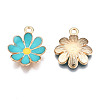Alloy Enamel Pendants ENAM-S121-116H-3