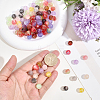 120Pcs Opaque UV Reactive Beads RESI-PA0001-35F-3