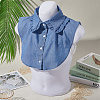 Detachable Cotton Shirt Collars AJEW-WH20816-025A-7