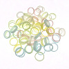 GOMAKERER 50Pcs 5 Colros Luminous Silicone Anti-Skid Ring SIL-GO0001-23-5