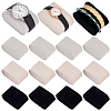 12Pcs 3 Styles Velvet Jewelry Watch Display Pillows BDIS-PH0001-09-1