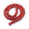 Synthetic Howlite Bead Strand G-E439-10mm-01-2