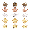 20Pcs 5 Colors Zinc Alloy Charms FIND-CW0001-16-1