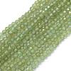 Natural Apatite Beads Strands G-E411-27A-3mm-1