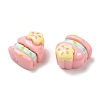 Opaque Resin Imitation Food Cabochons X1-RESI-K027-12-4
