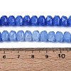 Imitation Jade Crackle Glass Beads Strands GLAA-N068-01A-A02-5
