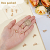 12Pcs Brass Pendants KK-BC0014-93-3