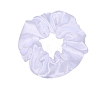 Solid Color Slick Cloth Ponytail Scrunchy Hair Ties PW-WG0966B-08-1