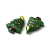 Christmas Opaque Resin Cabochons LS-RESI-K019-37-3