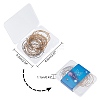 PVD Vacuum Plating 316L Surgical Stainless Steel Hoop Earring Findings STAS-UN0002-85-8