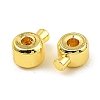 Brass Crimp Beads X-KK-Z030-17B-G-1