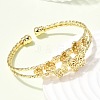 Brass Cuff Bangles BJEW-F526-03G-3