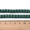 Opaque Glass Beads Strands GLAA-NH0002-B12-2