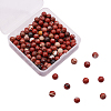 200Pcs Natural Red Jasper Bead G-CJ0001-59-1