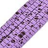 Spray Painted Synthetic Non-magnetic Hematite Bead Strands G-T124-02H-1-1
