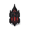 Gothic Zinc Alloy Enamel Pin Brooch X-JEWB-C028-03D-EB-1