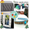 48Pcs 4 Styles Christmas Theme Self-Adhesive Acrylic Rhinestone Stickers STIC-FG0001-04-6