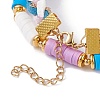 Handmade Polymer Clay Heishi Beads Bracelets Set BJEW-TA00040-02-7