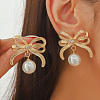 Elegant Alloy Stud Earrings KA4675-2-1