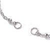 304 Stainless Steel Slider Bracelet Makings AJEW-JB01252-02-2