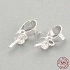 925 Sterling Silver Pendant Bails STER-S002-78-3