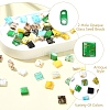 80Pcs 10 Styles 2-Hole Glass Seed Beads SEED-YW0002-94-3