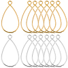 40Pcs 2 Colors Alloy Pendants FIND-SP0004-97A-1