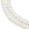 Electroplated Shell Pearl Beads Strands BSHE-Z009-11-4